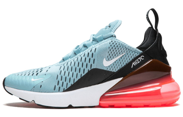 Nike Air Max 270 Low Беговые кроссовки Женские Черный Синий Красный
