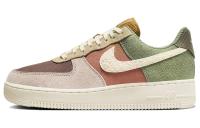Nike Air FORCE 1 Кроссовки для скейтбординга Низкие Кроссовки Красный зеленый Женские