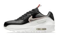 Nike Air Max 90 Leather SE 'Off Noir Metallic Pewter' GS