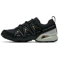 SALOMON Speedcross 3 Anti Slip And Wear Resistant Breathable Low Top Running Shoes Unisex Black Gray Color