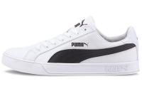 PUMA Smash Vulc Canvas 'White Black'