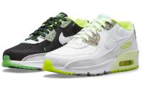 Nike Air Max 90 Детские беговые кроссовки Низкий Верх Подходит для школьного возраста