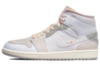JORDAN 1 Mid Se Craft Inside Out White Grey
