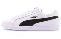PUMA Smash L Coverage Support Low Top Skateboard Shoes Unisex White Black
