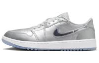 Jordan Air Jordan 1 Винтажные баскетбольные кроссовки Low Top Серебристые Унисекс