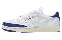 reebok Club C Series Кроссовки для скейтбординга Низкие Белые Унисекс
