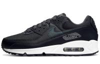 Nike Air Max 90 Black Metallic Silver Women's