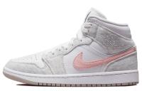 Jordan Air Jordan 1 Винтажные баскетбольные кроссовки MID Топ Женские