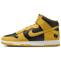 NIKE Dunk High Кроссовки для скейтбординга Высокие Желтые Черные Унисекс