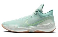 NIKE Renew Elevate 3 Баскетбольные кроссовки Низкие Прибрежный синий/Паровой зеленый/Красный Бронза/Светло-зеленый/ICE Жадеит Синий Мужские