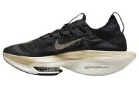 Nike Air Zoom Alphafly Next% 2 Беговые кроссовки Низкие Черный/золотой Мужские