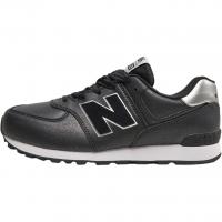 New Balance NB 574 Anti-Slip Wear-Resistant Low-Top Kids' Running Shoes Black Kids'