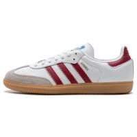 Adidas Originals SAMBA OG Немецкие армейские кроссовки Низкие Белые и красные Унисекс