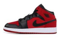 Jordan 1 Mid Gym Red Black GS