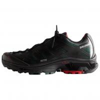 KITH x SALOMON Anti Slip Wear Resistant Low Top Casual Running Shoes Unisex Black Green