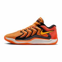 Nike KD 17 Anti Slip Wear Resistant Low Top Basketball Shoes Men's Orange