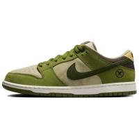 NIKE Dunk SB Кроссовки для скейтбординга Низкие Зеленый Белый Мужские