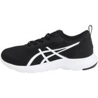 Asics Laser Beam Slip-Resistant Cushioning Low-Top Kids Lifestyle Shoes Black Kids'