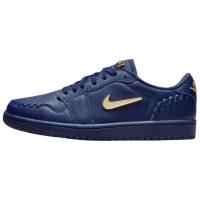 Jordan 1 Low Method Of Make Midnight Navy Metallic Gold Women's