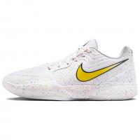 Nike Ja 2 Anti Slip Wear Resistant Low Top Basketball Shoes Unisex White