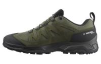SALOMON X Ward LEATHER GORE-TEX Low-Top Outdoor Shoes Men's Green