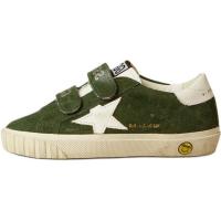 Golden Goose Old School Low Top Kids' Skateboarding Shoes Olive Green Kids'