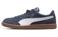 PUMA Liga Suede Low Top Скейтборд Кроссовки Унисекс Синий Белый