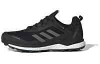 adidas Terrex Agravic Non Slip Легкий Низкий Топ Марафон Беговые кроссовки Женские Черный