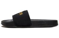 PUMA Leadcat Suede Slide 'Black Team Gold'