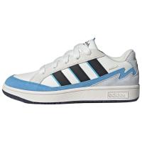 Adidas WCARD ADV Abrasion Resistant Low Top Skateboard Shoes Unisex White Blue