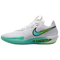 Nike G.T. Cut 3 Cushioning And Breathable Low Top Basketball Shoes Unisex White Green