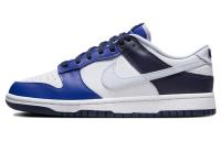 NIKE Dunk Кроссовки для скейтбординга Низкие Белые и синие Мужские