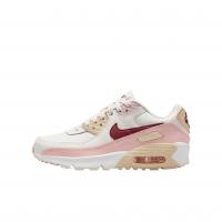 Nike Air Max 90 Low Top Kids Lifestyle Shoes Pink Teenagers