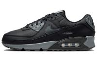 Nike Air Max 90 Abrasion Resistant Low Top Casual Shoes Men's Black