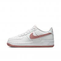 Nike Air Force 1 Low Summit White Red Stardust GS