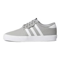 Adidas Originals Seeley K Lightweight And Wear resistant Low Top Kids' Skateboarding Shoes Gray White Kids'