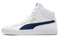 PUMA 1948 Mid Cozy Breathable Mid Tops Casual Skateboarding Shoes Unisex White