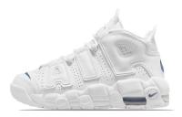 Nike Air More Uptempo White Midnight Navy GS