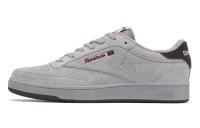 reebok Club C Series Кроссовки для скейтбординга Низкие Серые Унисекс