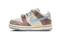 NIKE Dunk SB Детская обувь, низкие кеды, цвет экрю