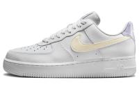 Nike Air Force 1 'Оксиген Пурпурный' Низкие Кроссовки для скейтбординга Женские Белые