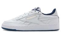 reebok Club C Series Кроссовки для скейтбординга Низкие Сине-белые Унисекс