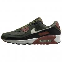 Nike Air Max 90 Anti Slip Wear Resistant Low Top Casual Running Shoes Men's Dark Green