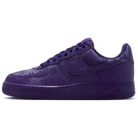 Nike Air Force 1 Slip Resistant Abrasion Resistant Низкий Топ Скейтбординг Кроссовки Мужские Фиолетовые