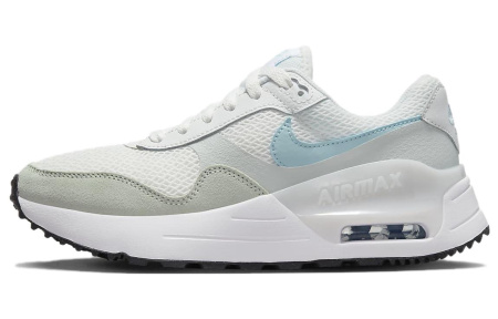 Nike Air Max SYSTM Low Топ Спортивная повседневная обувь Женская Белый Серый