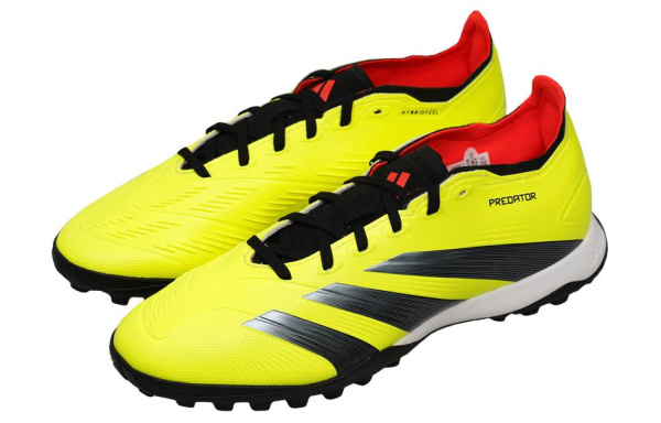 Adidas Predator 24 League Футбольные бутсы Низкие Топ Желтые черные Унисекс