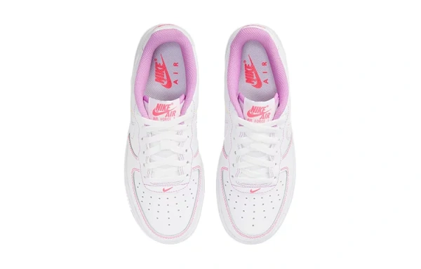 Nike Air Force 1 Low Contrast Stitch Fuchsia Glow GS