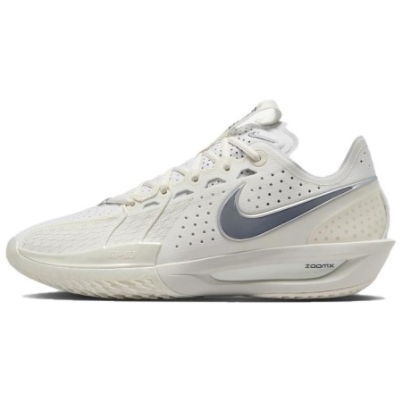Nike G.T. Cut 3 Anti Slip Wear Resistant Low Top Basketball Shoes Men's White