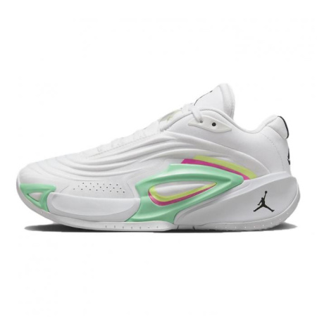 Jordan Luka 3 Anti Slip Wear Resistant Low Top Basketball Shoes White Kids'