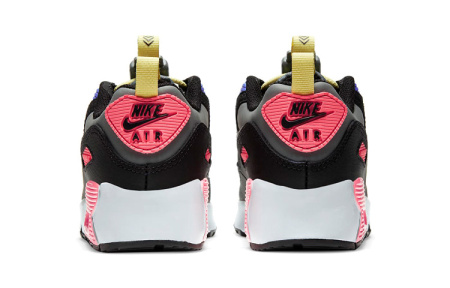 Nike Air Max 90 Детская повседневная обувь Низкий Топ Пре-Школа